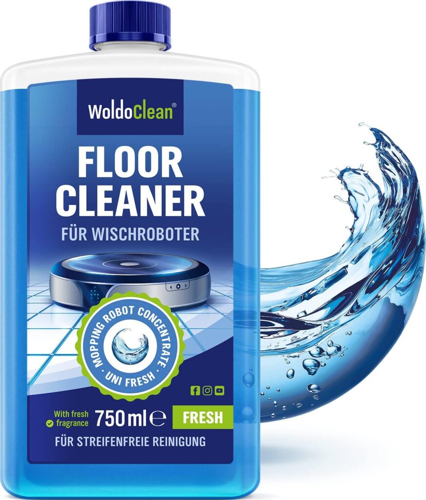 Líquido limpiador para robots